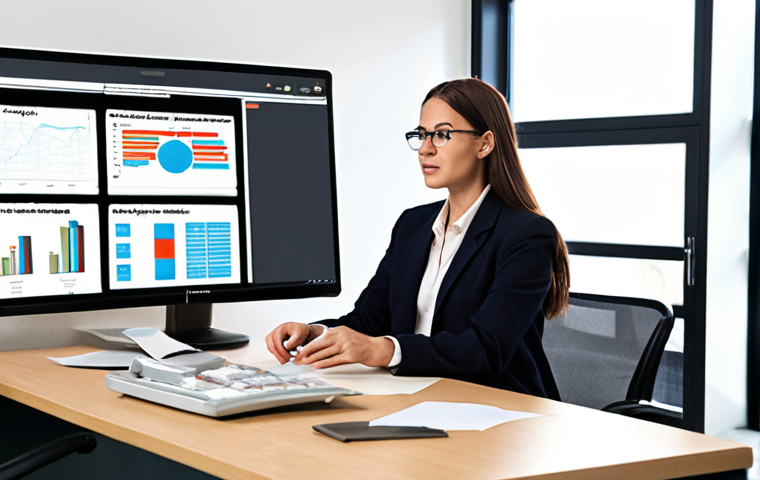 **Prompt 1: From Administrative Overwhelm to Seamless Support**
A professional, calm well-being coordinator sitting in a modern, bright office. They are looking confidently at a large, integrated digital platform displayed on multiple screens, showing a seamless flow of centralized communication, digital booking, and resource management. The interface is intuitive and clean, illustrating efficiency. Behind them, a subtle, blurred hint of chaotic papers and scattered analog tools from the past fades into the background, emphasizing the transformation from administrative burden to effective, human-centric support. The overall mood is one of clarity, control, and empowerment.