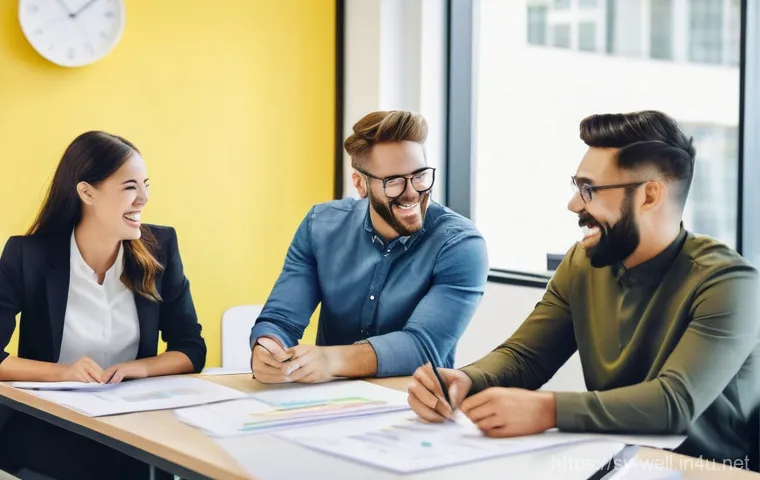 웰빙코디네이터와 기업 복지 컨설팅 - **Prompt:** A clean and professional consultation room within a modern occupational health service c...