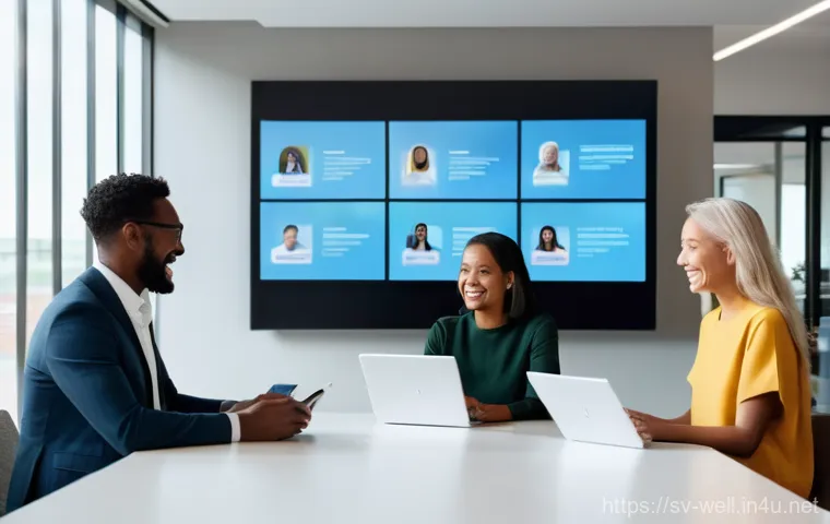 웰빙코디네이터와 커뮤니티 구축 - **Prompt 2: Community Fika in a Swedish Park**
    "A vibrant, wide-angle shot of a diverse group of...
