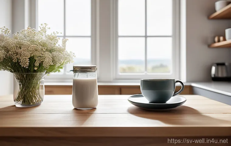 웰빙코디네이터와 건강 생활 루틴 - **Prompt 1: Mindful Morning & Balanced Start**
    "A serene individual, approximately 30-40 years o...