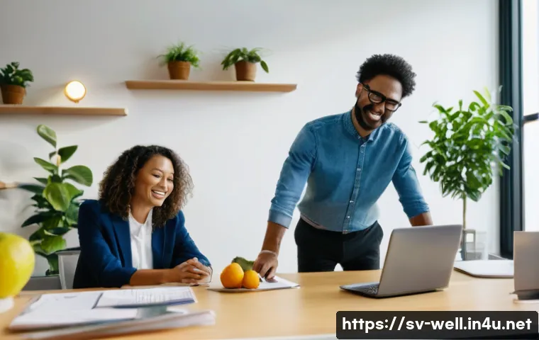 웰빙코디네이터와 워라밸 관리 관련 이미지 1